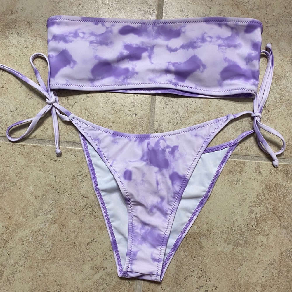 Shein tie dye bikini